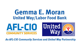 Gemma E. Moran United Way Labor Food Bank logo