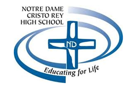 Notre Dame Cristo Rey High School logo