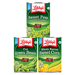 Get $1.00 cash back when you buy two (2) Libby's canned vegetables (14.5–15.25oz)